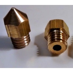 Ugello 0,4mm per Estrusore Hot End Stampante 3D Prusa Mendel Brass Nozzle