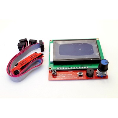 Display 128x64 Smart Controller Stampante 3D Reprap Prusa Mendel