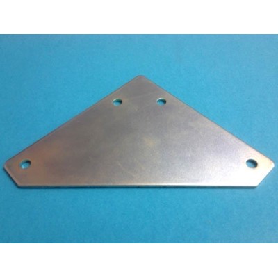 Angolare a triangolo per estrusi alluminio 20x20 mm - Stampanti 3d