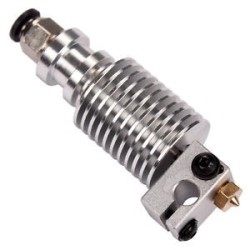 Estrusore Alluminio E3D V6 J-head HotEnd Bowden 1,75 mm Nozzle 0,4 - All Metal Hot End